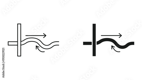 Flow Diagram Symbol Science Engineering