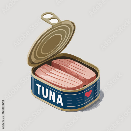 Raw pork chops and meat on a plate or grill make a colorful meal isolated on white near coffee and chocolate breakfast cream