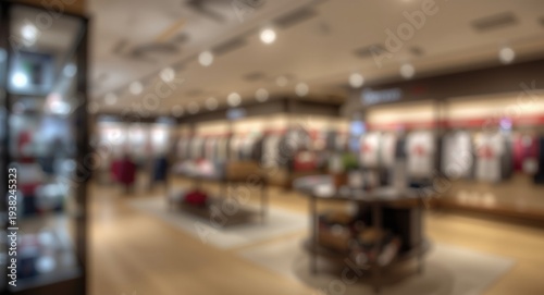 Wallpaper Mural Blurred retail space showcasing cool bokeh lighting for design background Torontodigital.ca