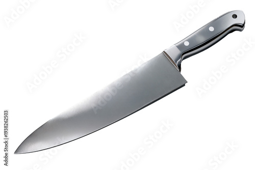 Unbranded kitchen knife isolated for product pages, banners, and presentations.
