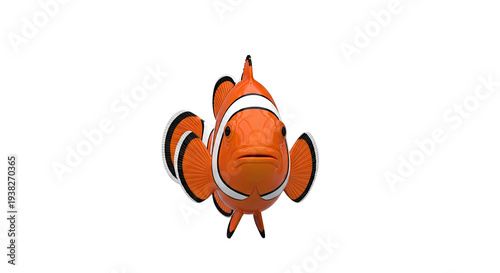 3D Render of a Clownfish