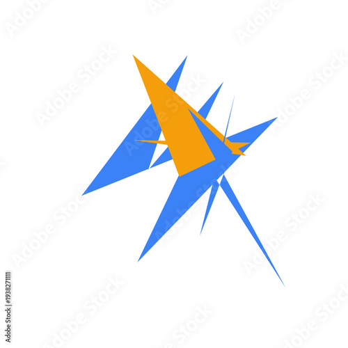 Bold glyph representing cluster concept