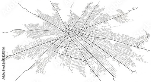 Snowflake Closeup with Intricate Details.