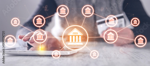 Banks financial transfer money. Banking. Business