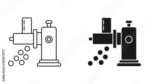 Meat Grinder Slicer Food Processing Equipment Commercial Use