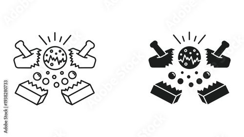 Crushing Atom Energy Science Discovery