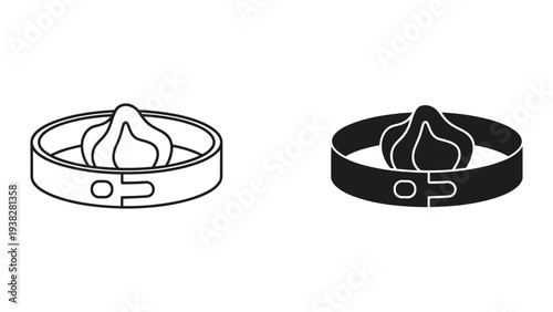 Gas Stove Burner Flame Icon Kitchen Appliance