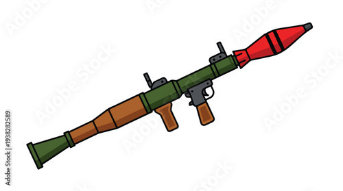 Illustration of a Rocket Propelled Grenade Launcher 1.