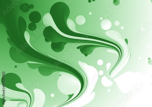 green abstract background