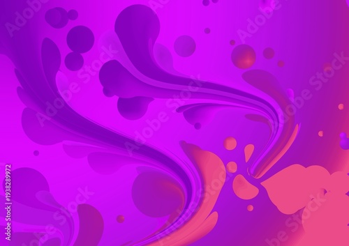 abstract pink background with bubbles