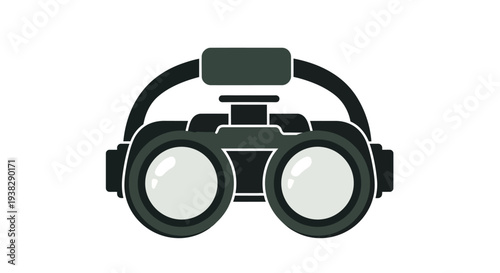 Binoculars Icon - Search and Discovery Symbol