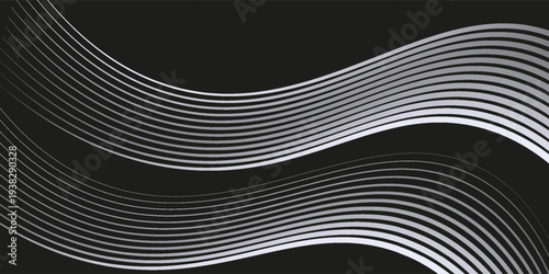 Abstract light streaks on a dark backdrop creating a dynamic, energetic mood modern pattern art