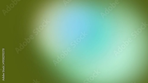 A serene abstract motion background with a soft blue-green glow.