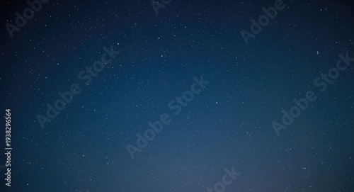 clear starry background showing vast nighttime sky