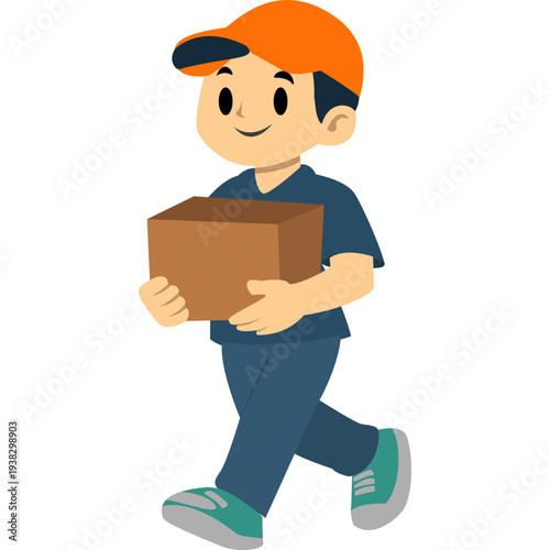 Illustration of Delivery Holding Box