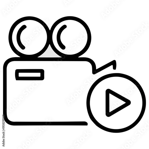 Internet Service Outline Icon