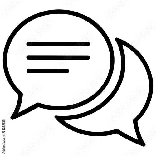 Internet Service Outline Icon