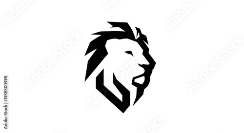 Geometric Lion Head Logo Design.