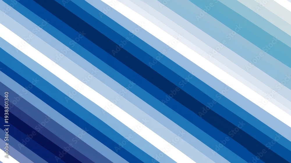 Fototapeta premium Clean geometric blue stripe pattern with modern lines and balanced spacing, ideal for backgrounds, corporate design, digital projects, presentations, branding, marketing materials, creative layouts
