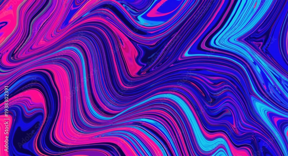 Fototapeta premium Elevated design presentations using colorful dynamic effect wallpapers