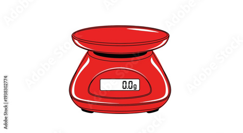 Digital kitchen scale device.