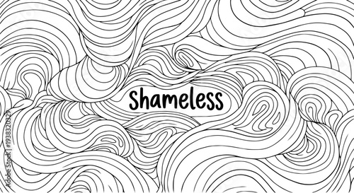 abstract vector background with swirls