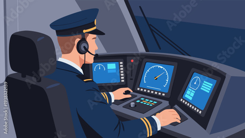 Professional business discussion and collaboration in a meeting, with two colleagues working within a creative speech bubble concept, detailed modern flat vector illustration