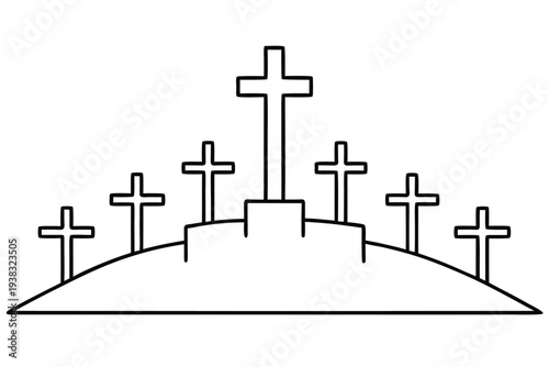 Calvary, Religious Crosses Icon