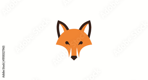 Illustration of a fox head.
