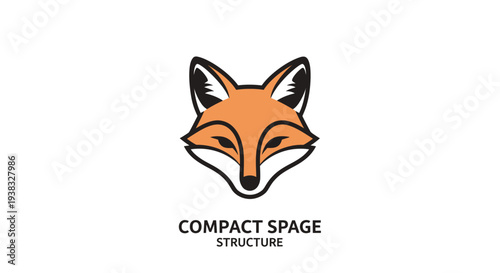 Illustration of a Fox Head Design.