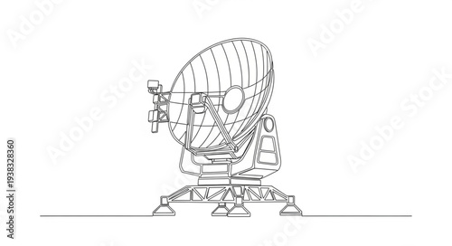 Wireframe Illustration of Human Head.