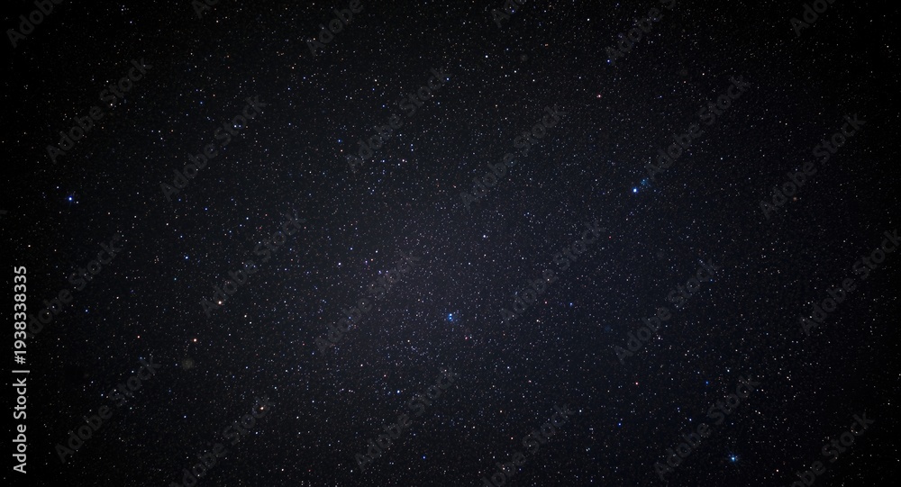 Fototapeta premium Crisp high-res image of a glowing star-studded cosmos