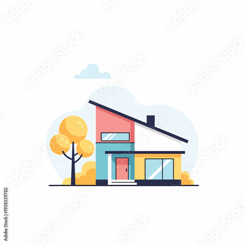 Colorful Modern House