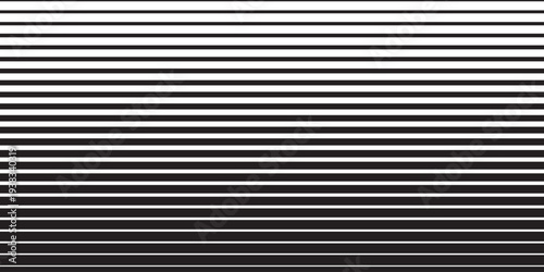 Halftone lattice transition gradient in monochrome. Speed modern seamless vector background.Digital technology pattern geometric wallpaper