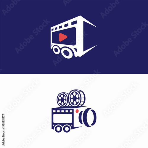 Creative Film and Movie Production Logo Designs for Entertainment Industry.