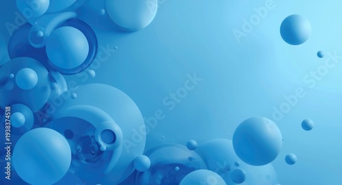 blue abstract background wi...