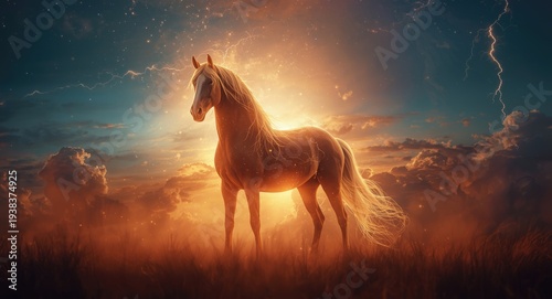 Creative CG illustration of...