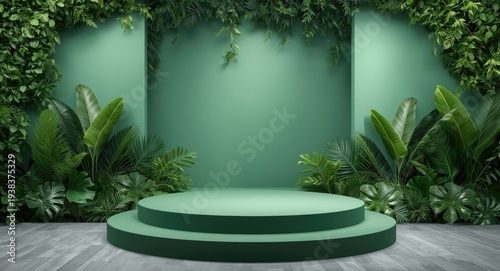 Contemporary mint green pla...