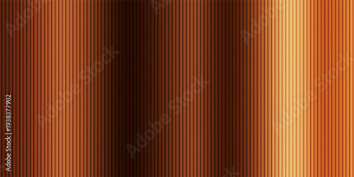 Distinct vertical color bands creating a smooth gradient, transitioning from light peach to deep bronze brown.