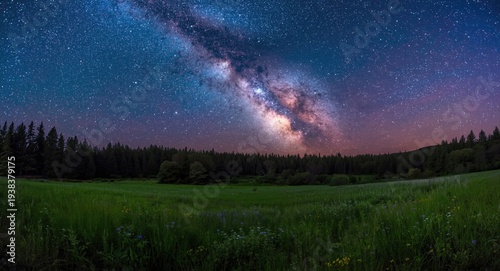 Milky Way shining across va...