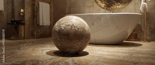 Chic bathroom decor highlig...