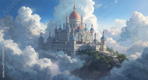 Dreamlike digital painting ...