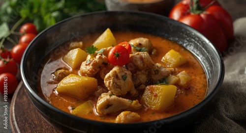 Homemade Gaeng Garee Thai c...