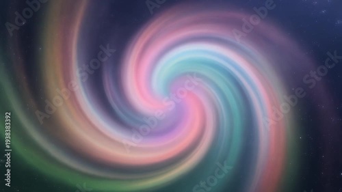 Hypnotic Colorful Swirl Abstract Motion Background Loop.