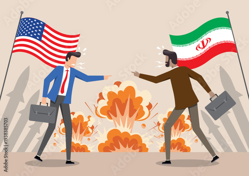 Geopolitical Conflict Between USA and Iran