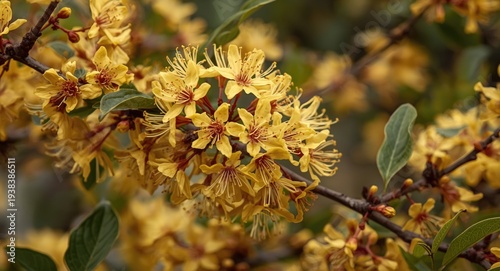 Close up of Hamamelis witch...
