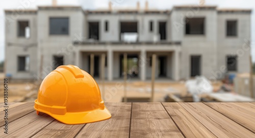 Construction site with unfi...
