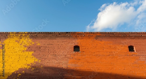 Intimate photo of red brick...