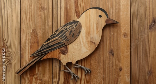 Creative bird combining nat...