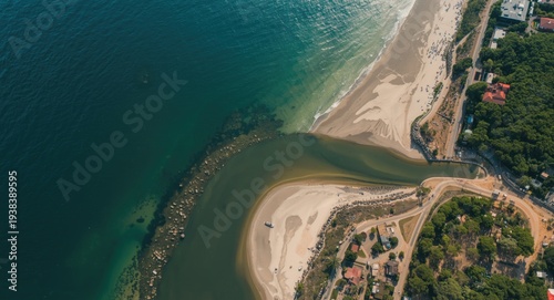 Elevated aerial perspective...